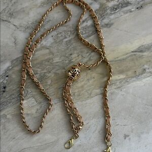 Designer inspired phone/ purse strap.   Adjustable